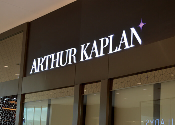 03 Signs2C Portfolio Led Illuminated Perspex Letters Arthur Kaplan